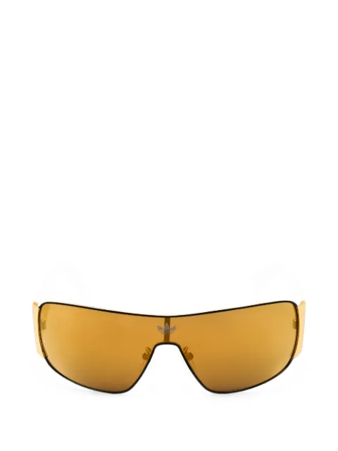 adidas shield-frame sunglasses