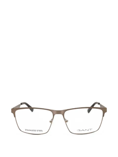 Gant rectangle-frame glasses