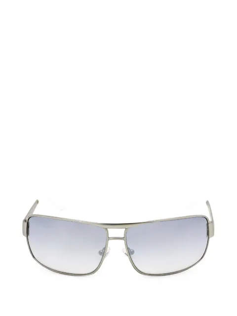GUESS EYEWEAR rectangle-frame metal sunglasses