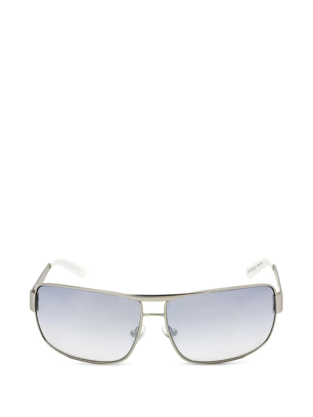 GUESS EYEWEAR rectangle-frame metal sunglasses