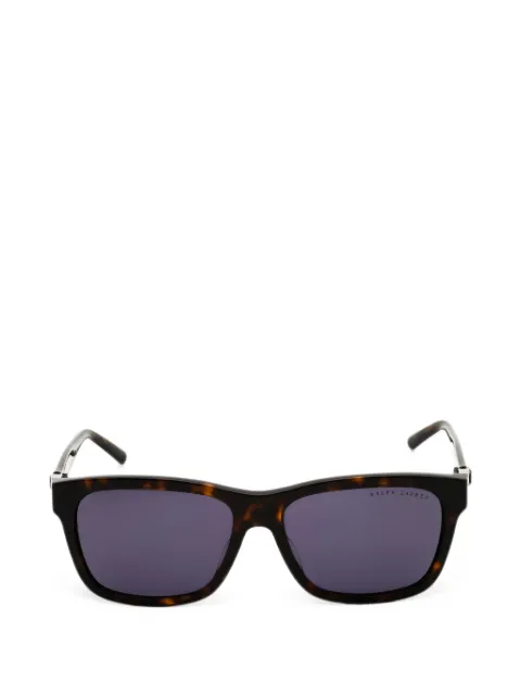 Lauren Ralph Lauren tortoiseshell-effect rectangle-frame sunglasses