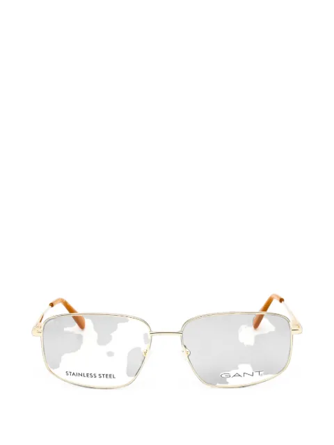 Gant rectangle-frame glasses