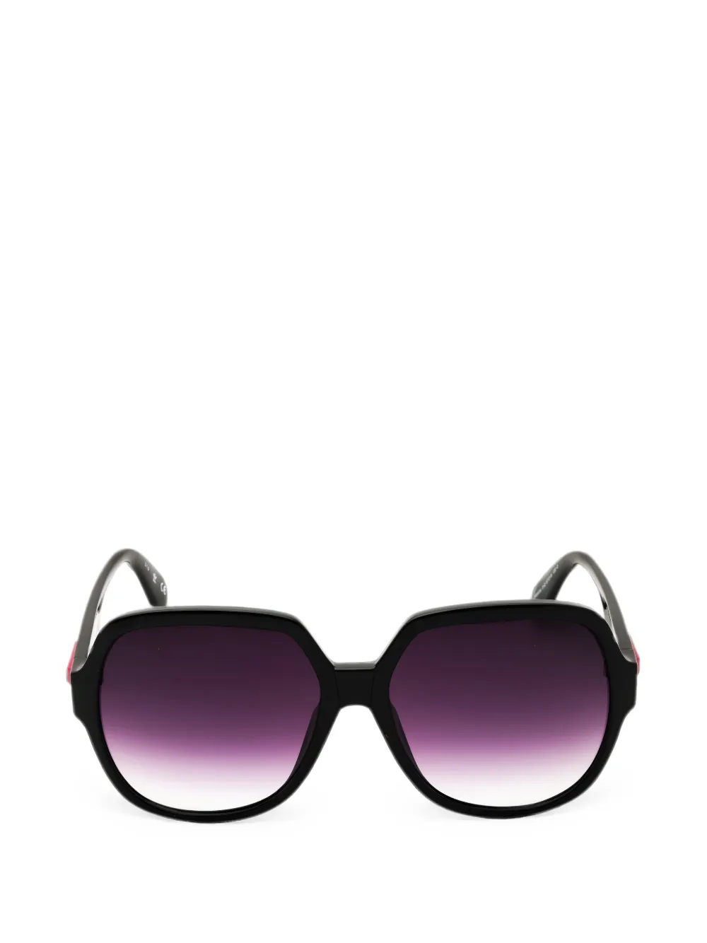 adidas oversized geometric-frame sunglasses · 57