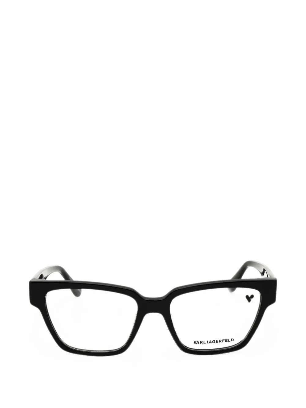 Karl Lagerfeld rectangular-frame glasses - Nero