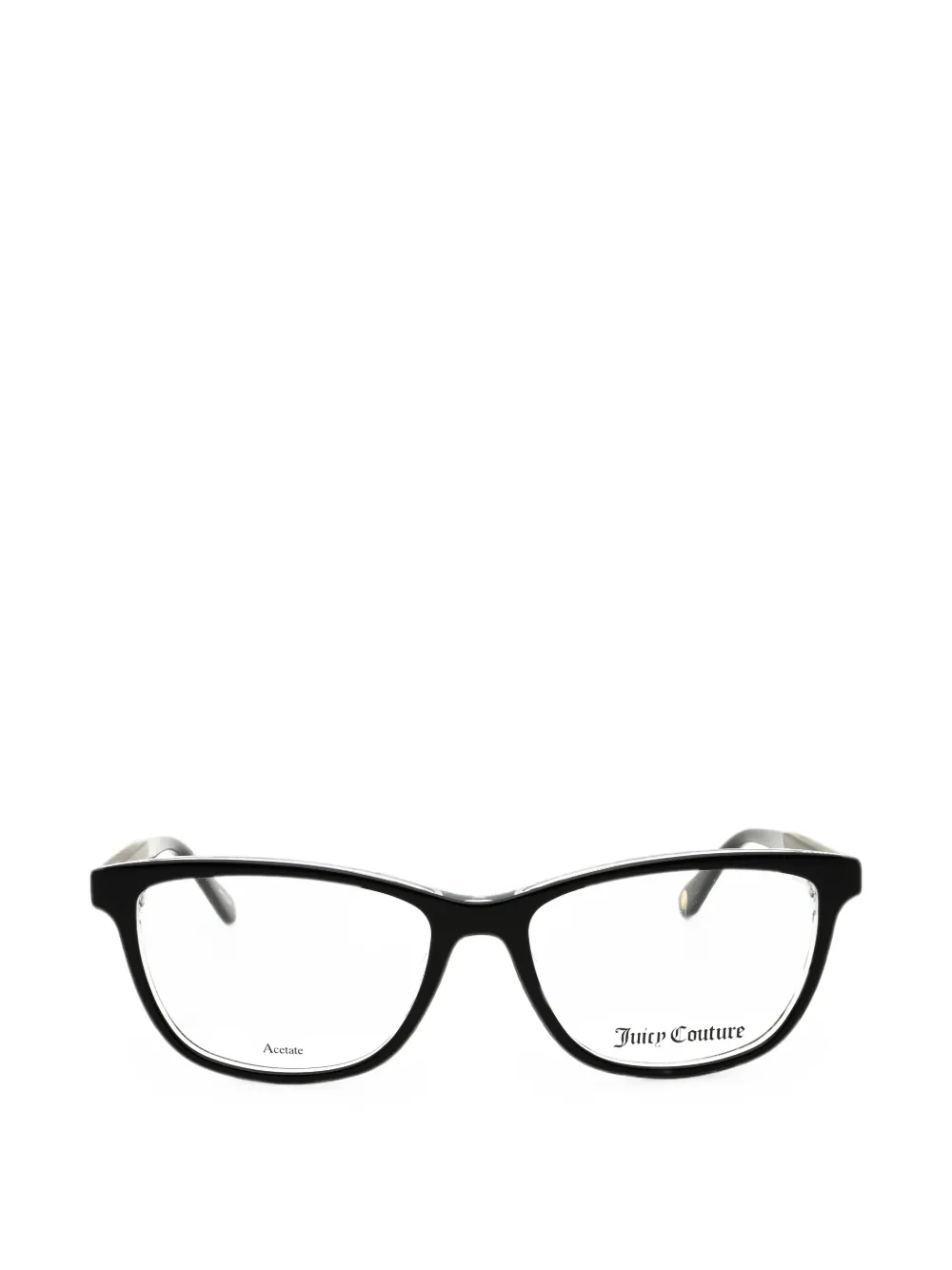 Juicy Couture rectangle-frame glasses - Nero