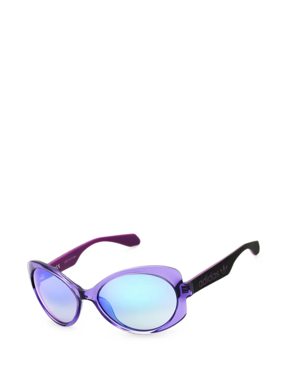 adidas round-frame sunglasses Paars