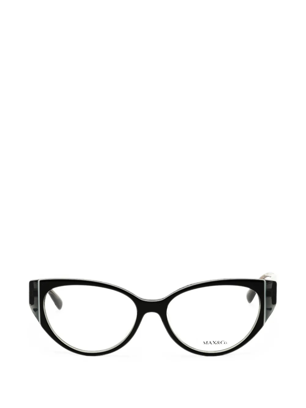 Max & Co Cat-eye Frame Glasses In Black