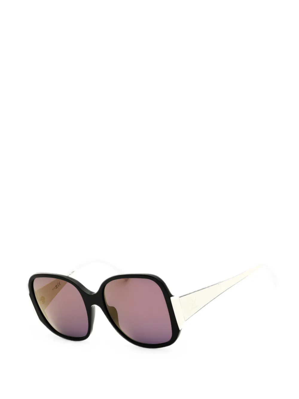 adidas square-frame sunglasses Zwart