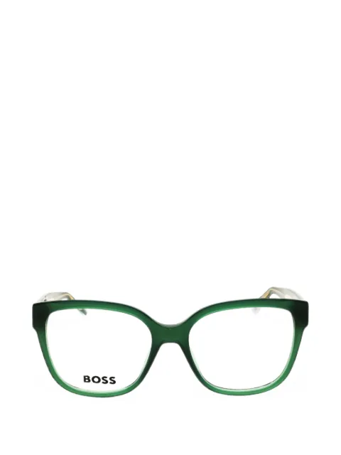 BOSS gafas con montura rectangular