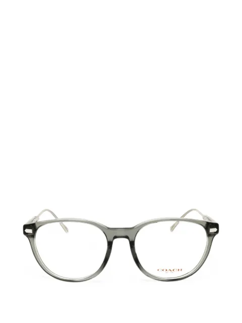 Coach round-frame glasses