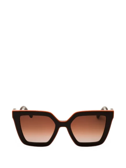Longchamp cat-eye wavy-arm sunglasses