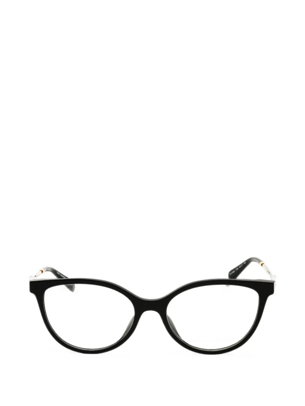 Tory Burch logo-plaque glasses - Nero