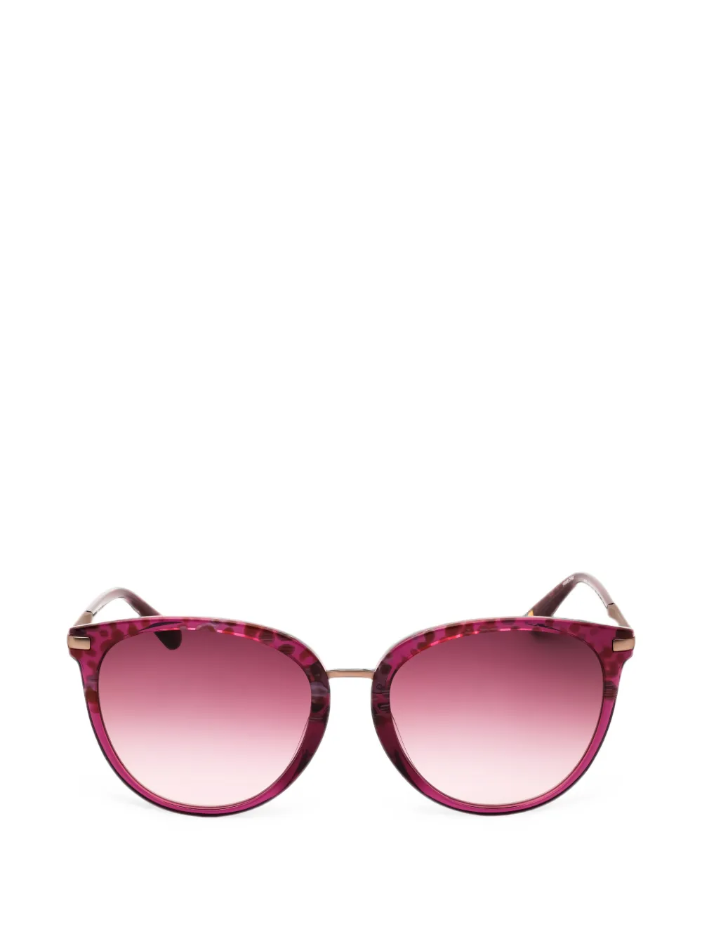 ANNE KLEIN round-frame sunglasses