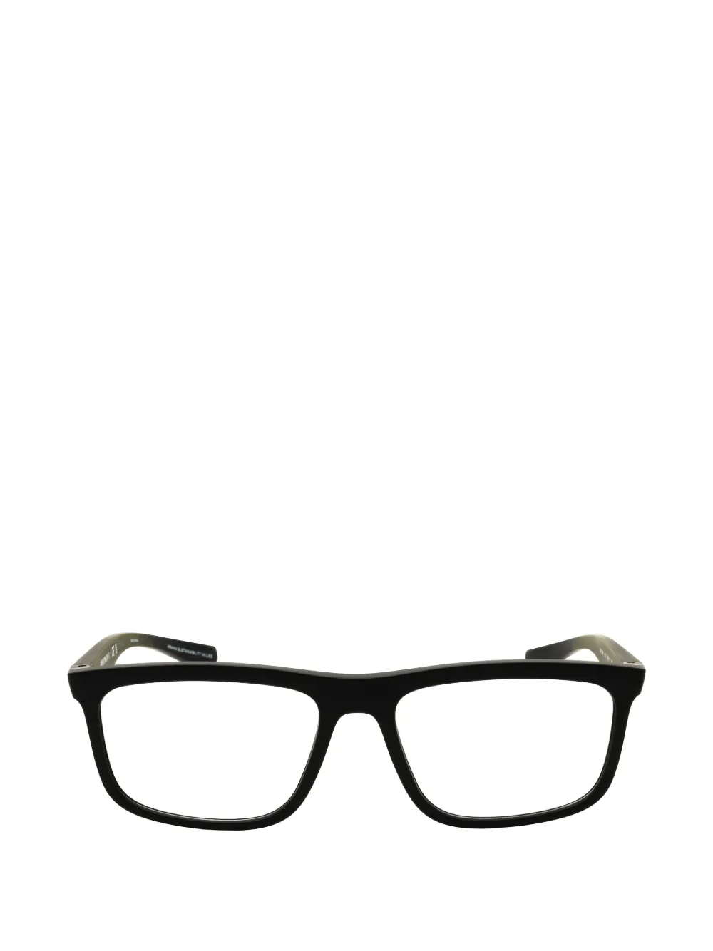 Emporio Armani lunettes de vue à monture rectangulaire - Noir Emporio Armani lunettes de vue à monture rectangulaire - Noir