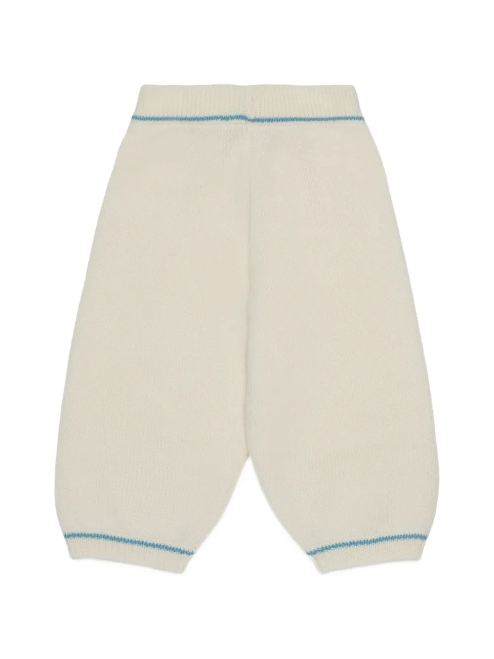 Marni Kids Broek met geborduurd logo Beige