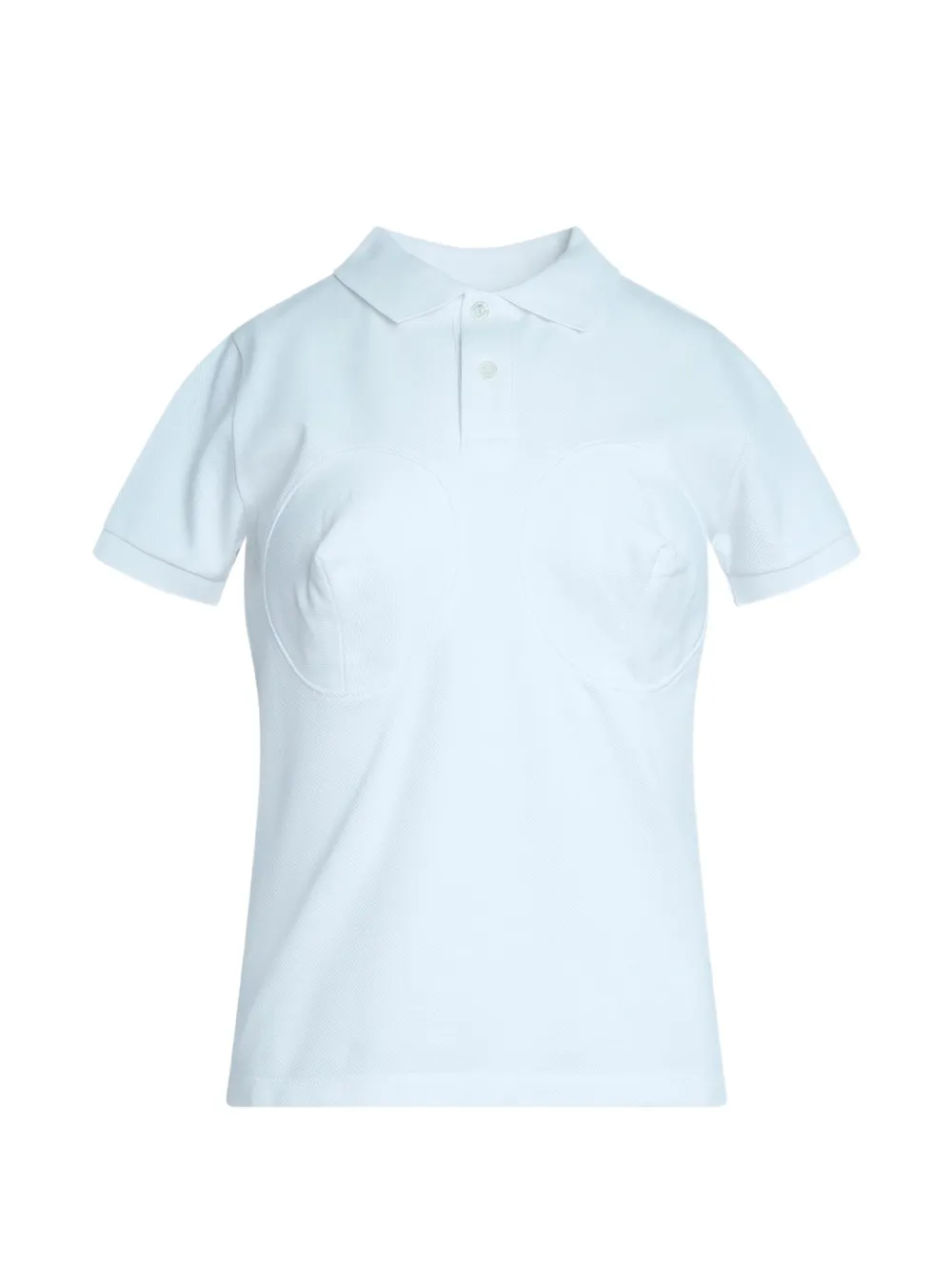 Vaquera conical-chest polo shirt