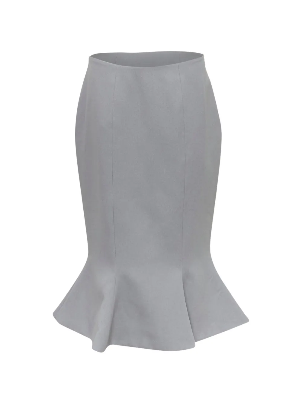 Stolen Stores ruffled midi skirt - Grigio
