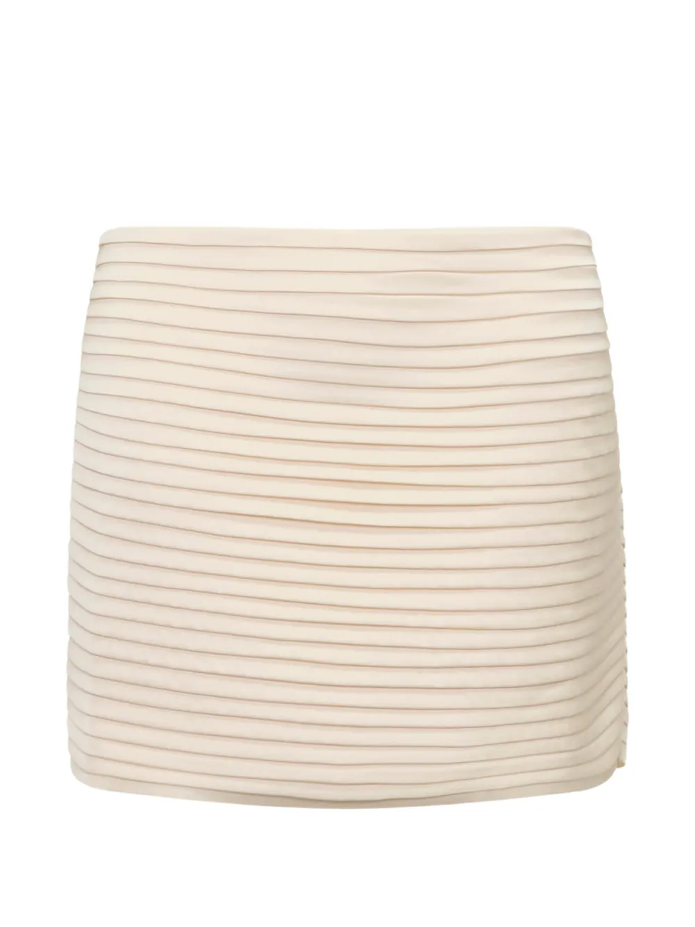 Stolen Stores Kaia pleated mini skirt - Toni neutri
