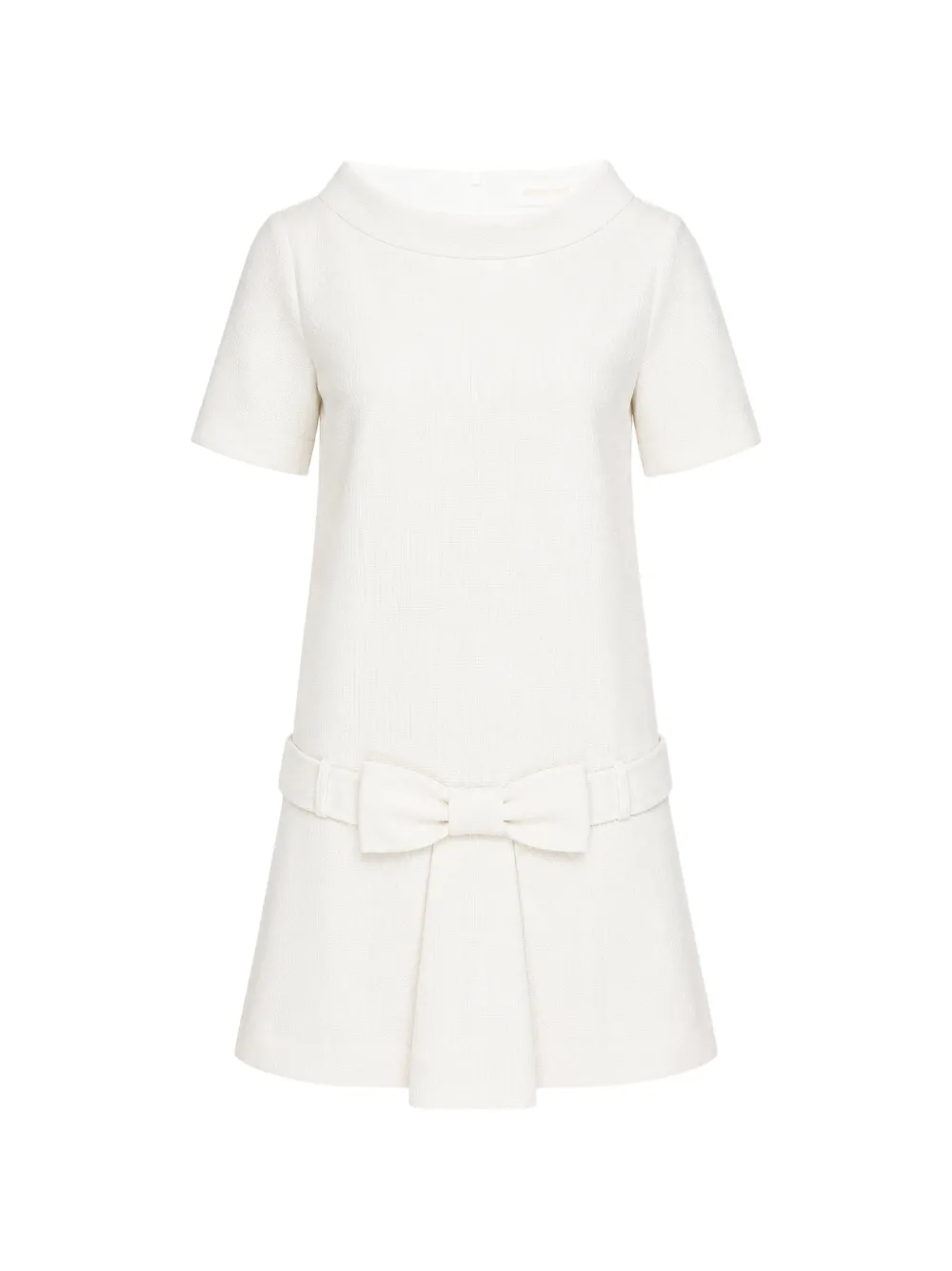 SHUSHU/TONG bow-detail mini dress