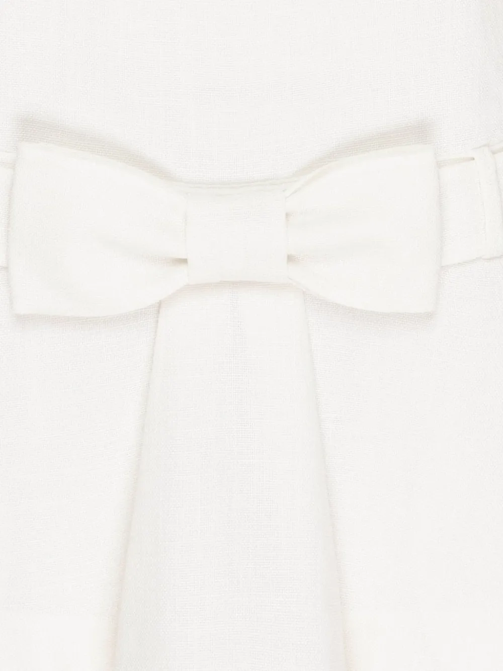 SHUSHU TONG Mini-jurk met strikdetail Wit