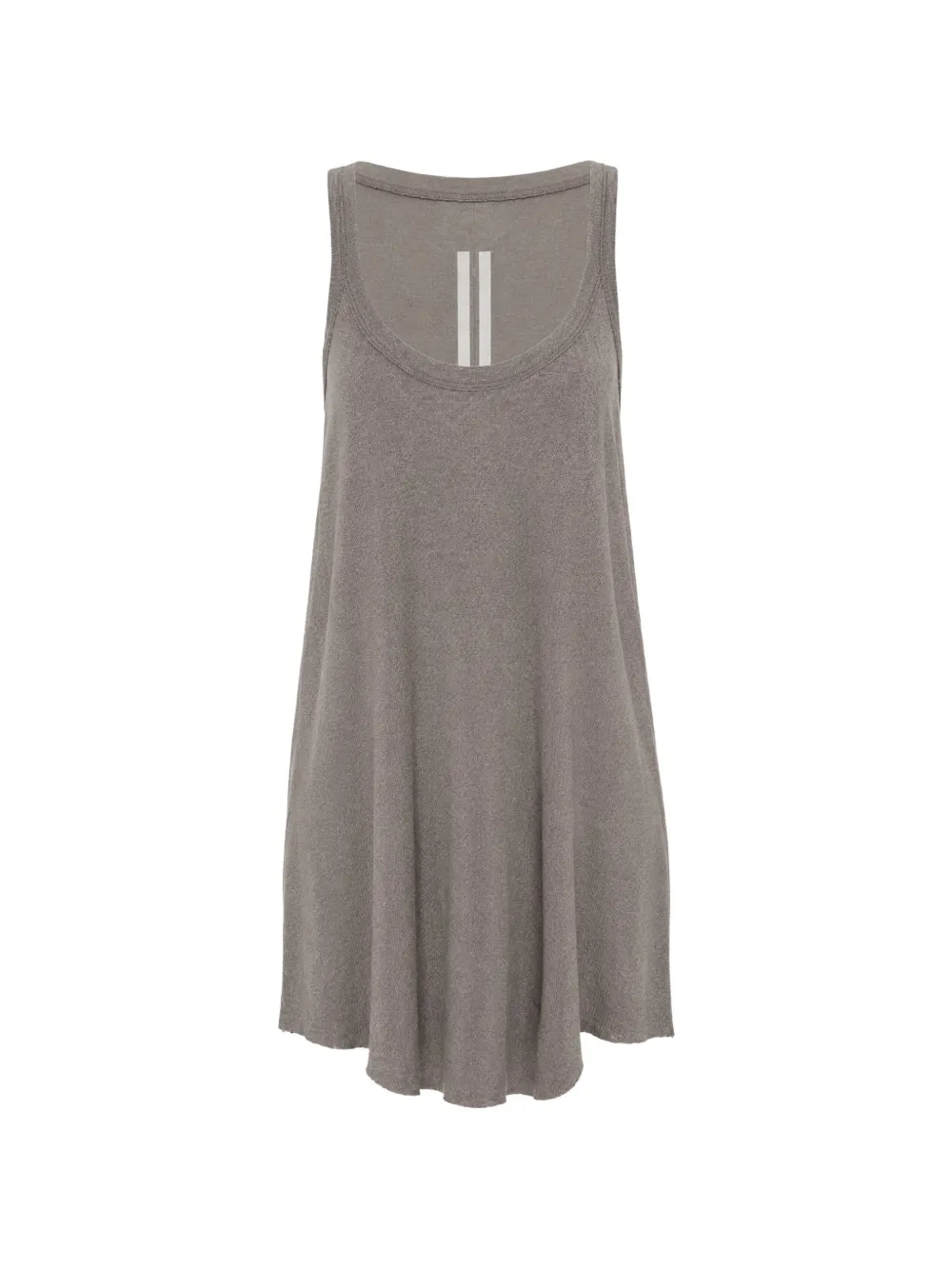 Rick Owens Gigi ribbed-trim tank top - Grigio