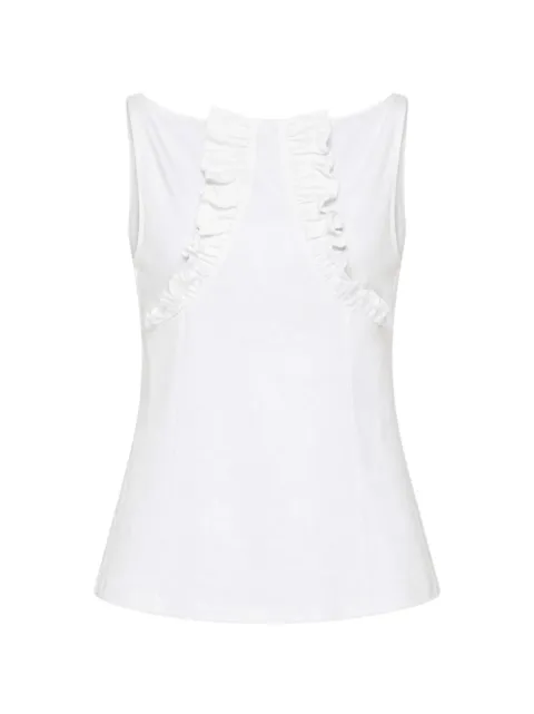 SHUSHU/TONG ruffled-trim T-shirt