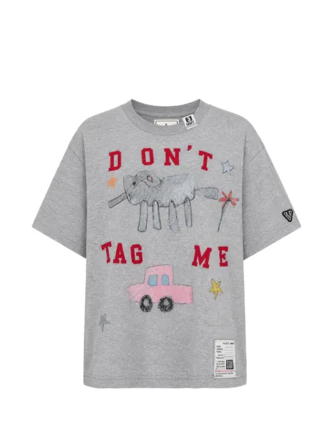 Maison MIHARA YASUHIRO kids-doodle printed T-shirt