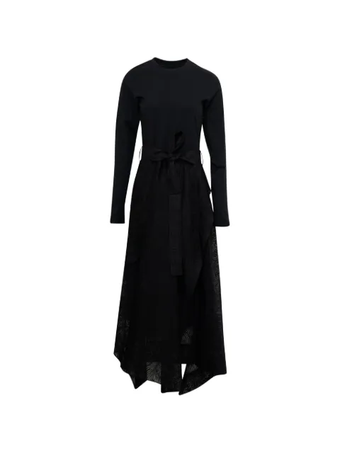 3.1 Phillip Lim belted floral-jacquard maxi dress