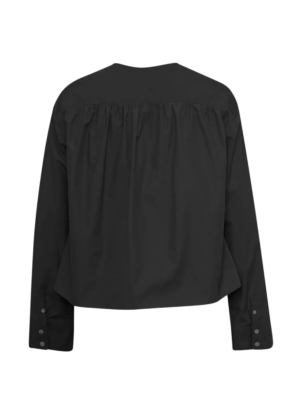 3.1 Phillip Lim Gesmockte blouse verfraaid met studs Zwart