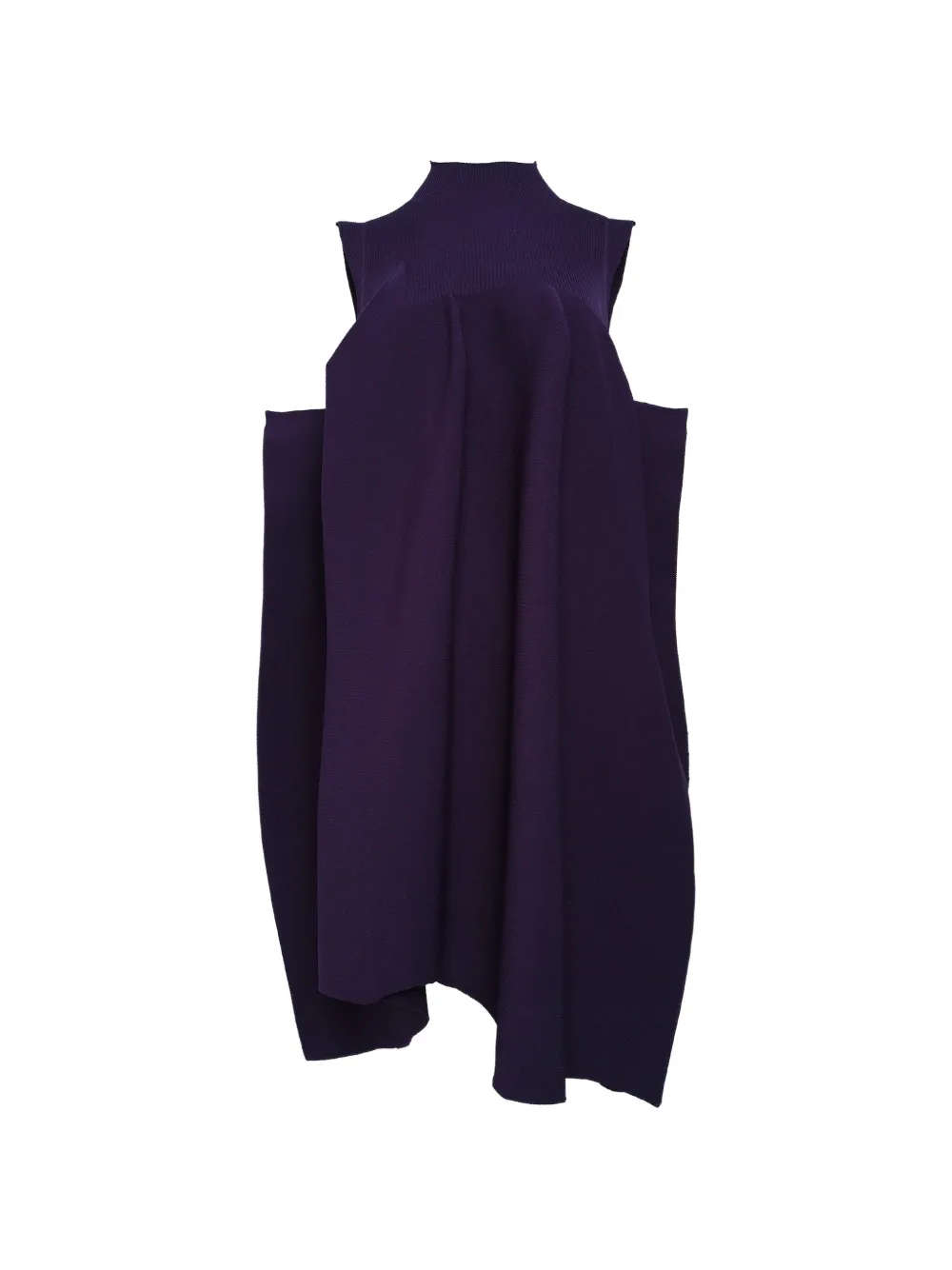 CFCL Pottery cold-shoulder pleated midi dress