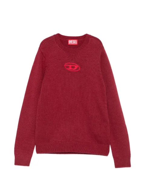 Diesel Kids sweater med broderet logo