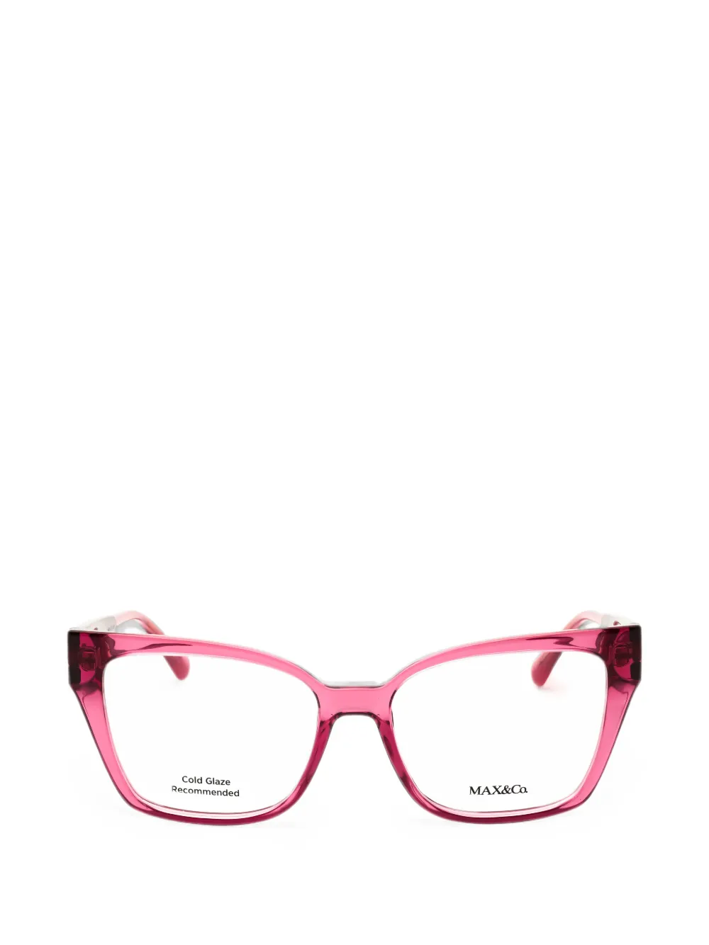 Max & Co Cat-eye Glasses In Rosa