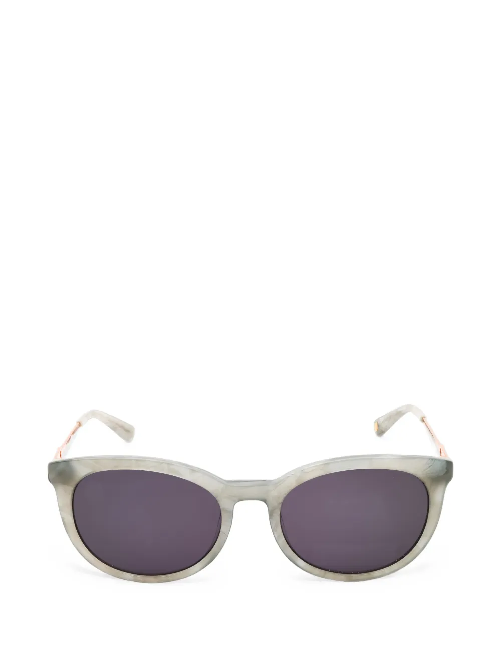 ANNE KLEIN Vintage round-frame sunglasses
