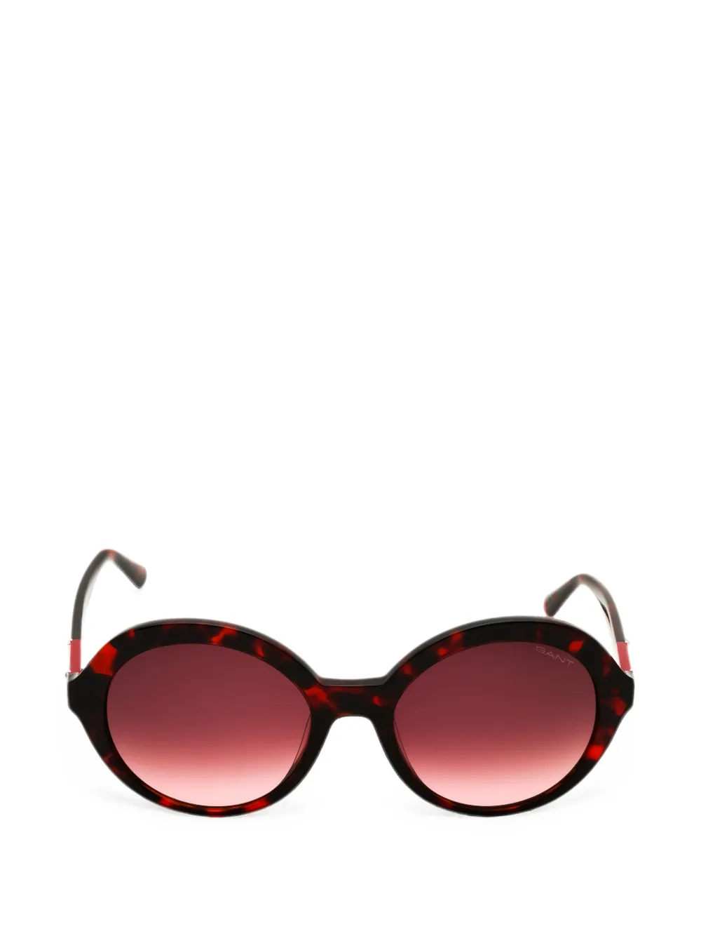 Gant oval-frame sunglasses - Marrone