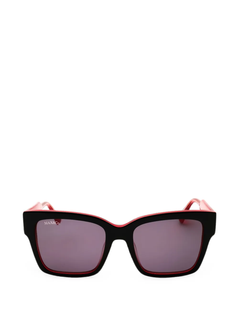 MAX&Co. tortoiseshell-effect square-frame sunglasses - Marrone