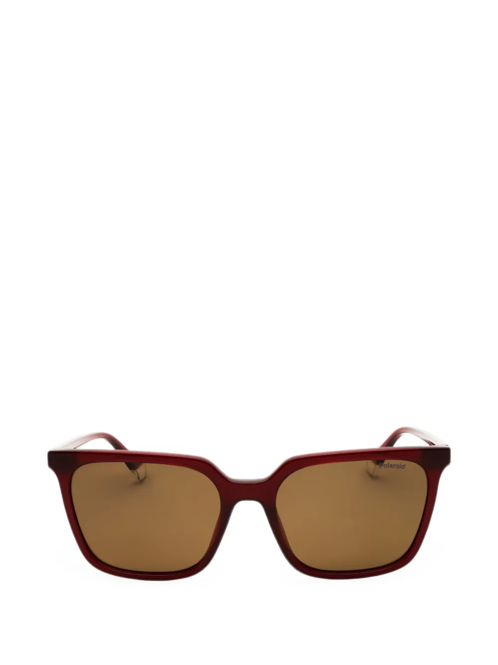 Polaroid rectangle-frame sunglasses