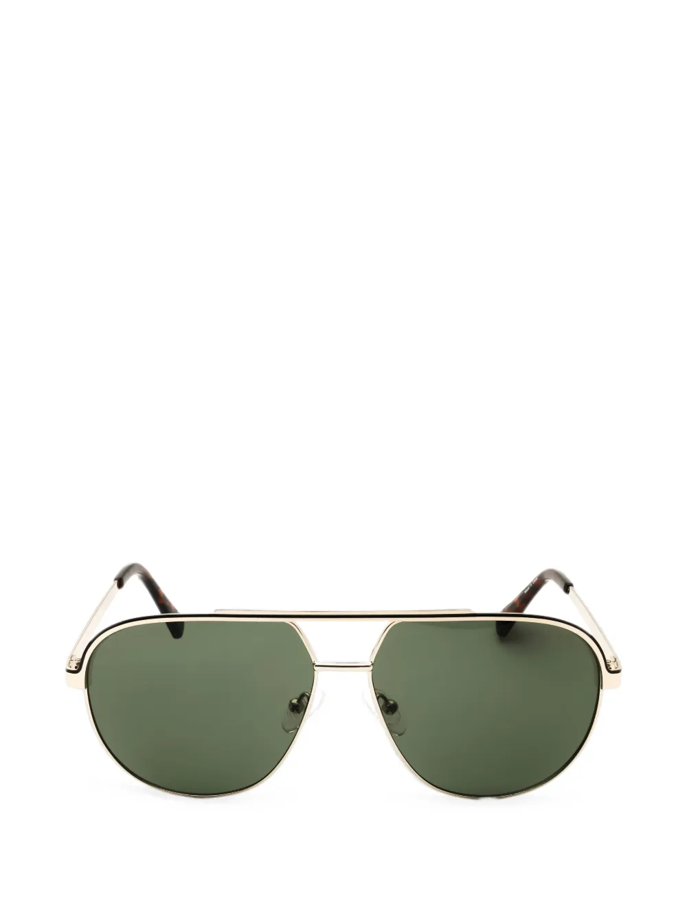 GUESS EYEWEAR 飞行员框太阳眼镜 | 金色 | Image 1