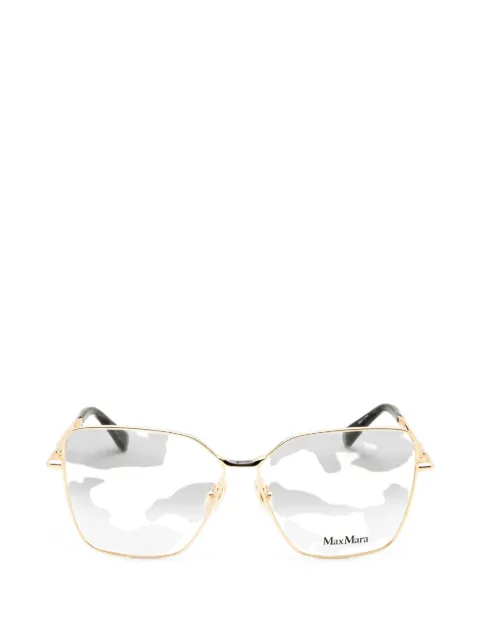 Max Mara Eyewear 기하학 프레임 안경