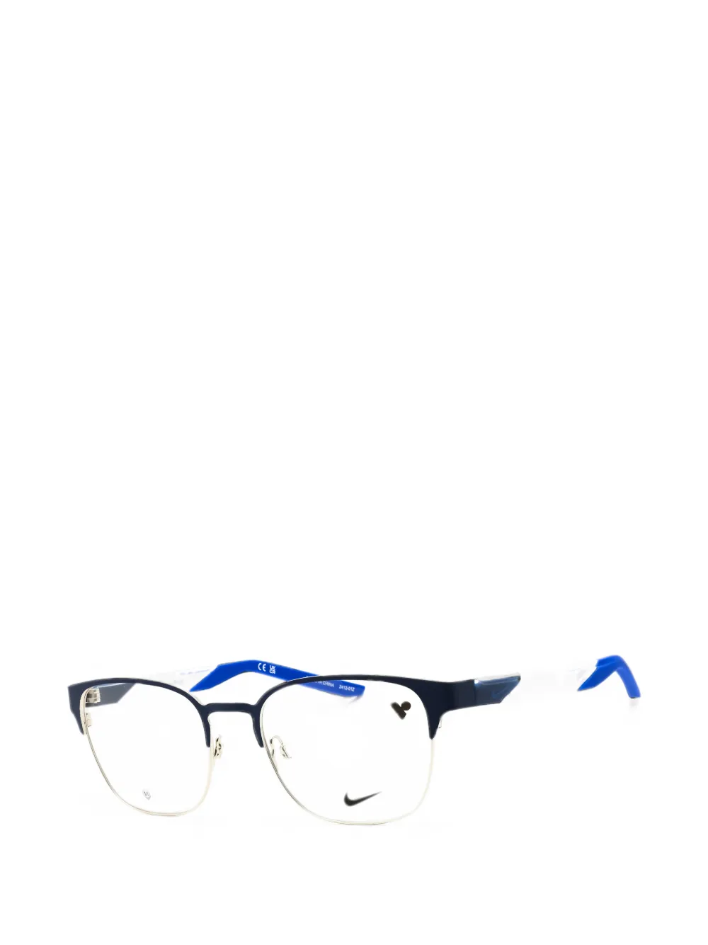 Nike rectangle-frame glasses Blauw