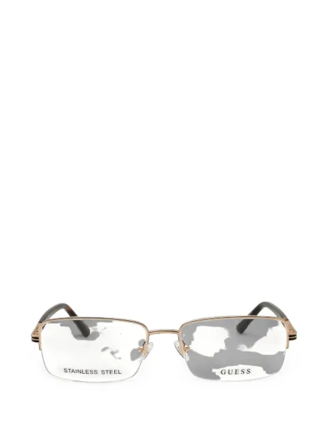 GUESS EYEWEAR rectangular-frame glasses 