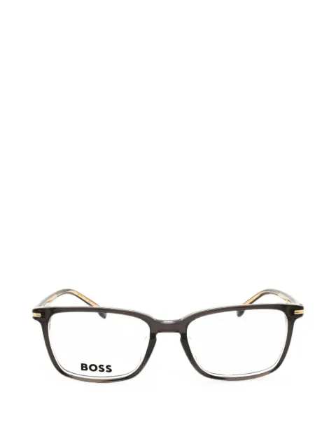 BOSS rectangular-frame glasses