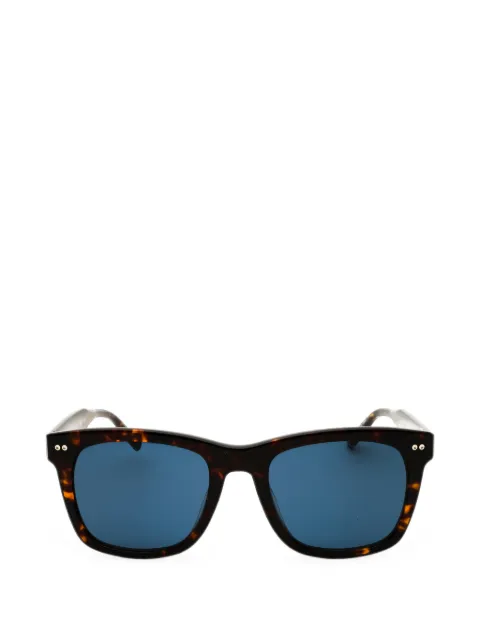 Tommy Hilfiger tortoiseshell-effect rectangle-frame sunglasses
