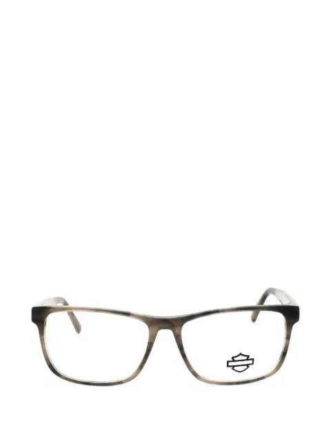 HARLEY-DAVIDSON geometric-frame glasses