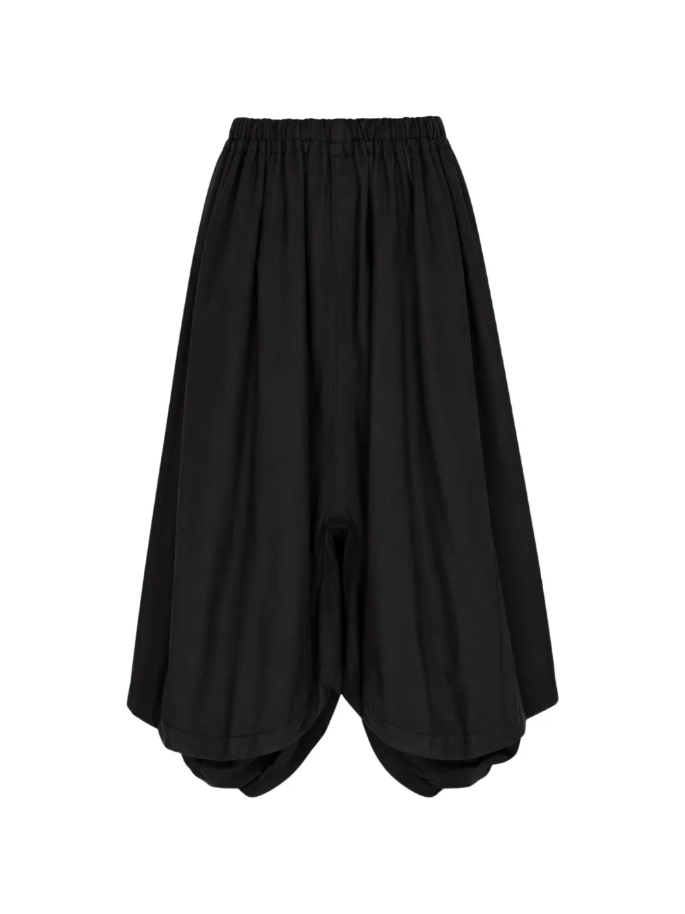 Comme des Garçons TAO drop-crotch gathered trousers