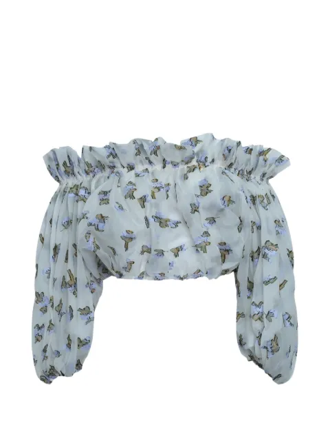 Ulla Johnson Ondine floral-print ruffled top