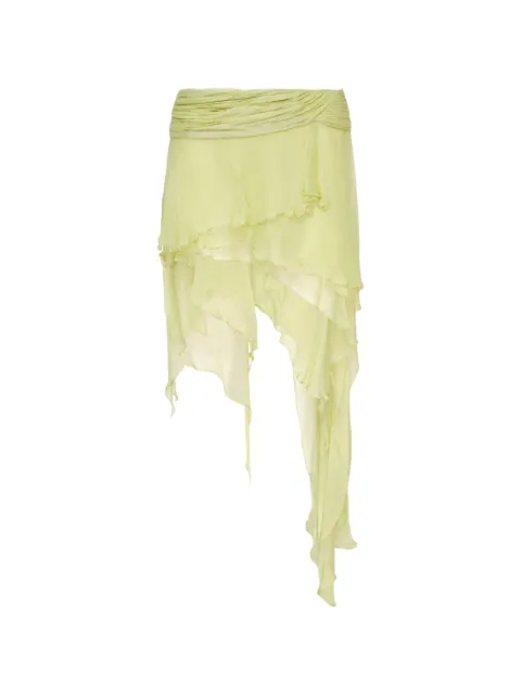 Stolen Stores Fairy ruffled asymmetric mini skirt