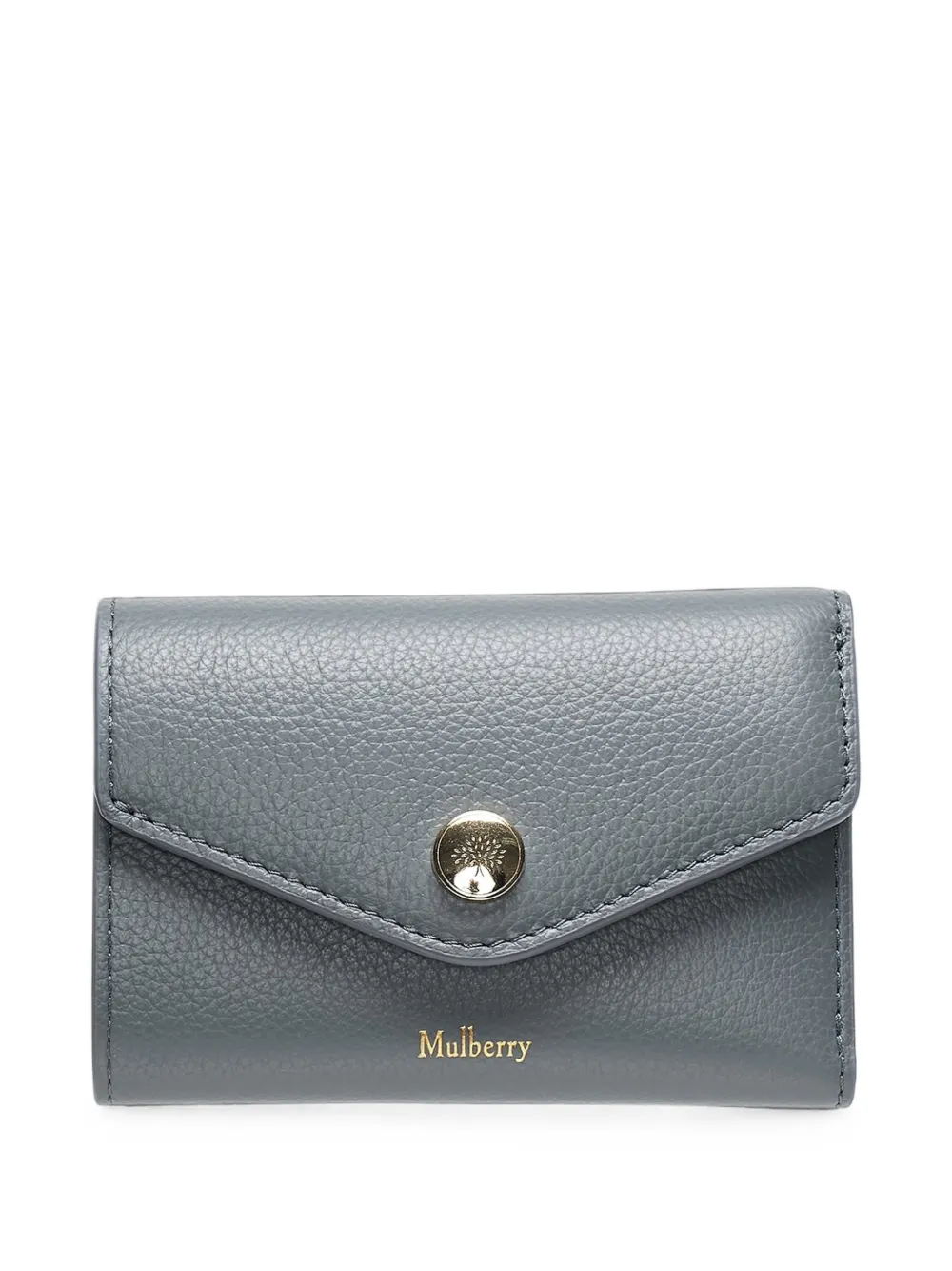 Mulberry multi-card leather wallet - Grigio