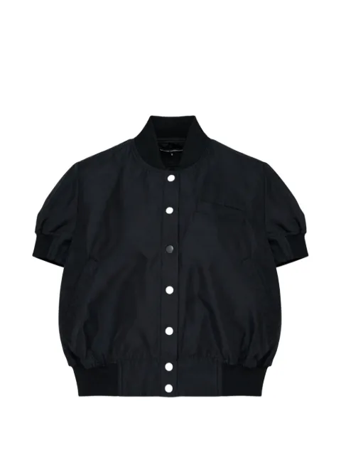 Melitta Baumeister short-sleeve bomber jacket