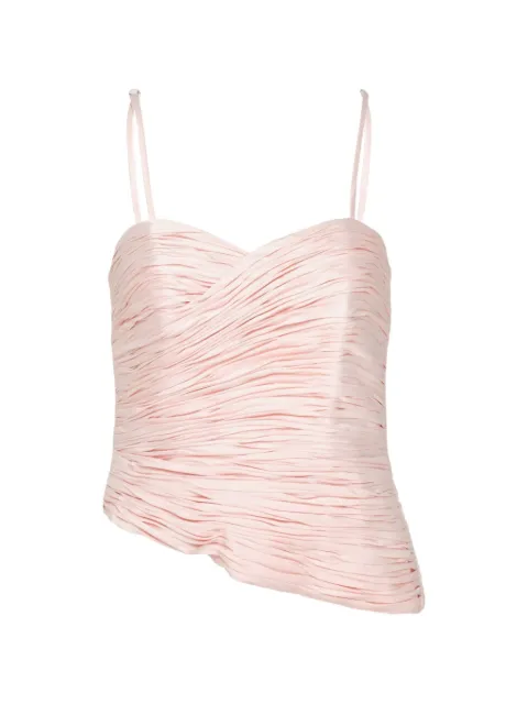 Stolen Stores ruched asymmetric top