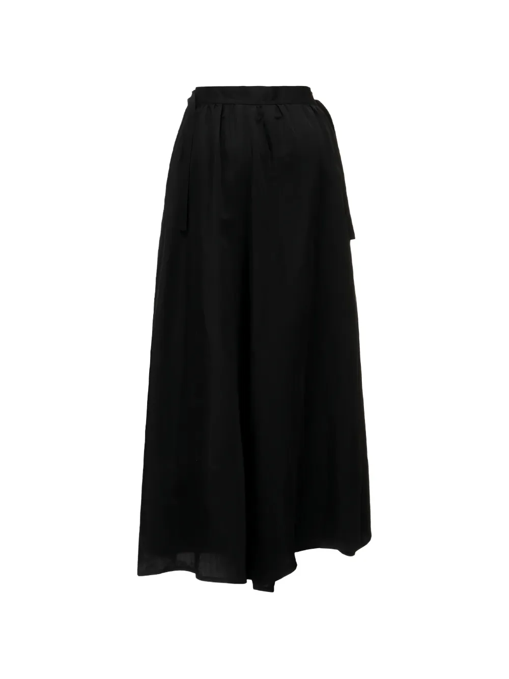 Yohji Yamamoto Gesmockte broek Zwart